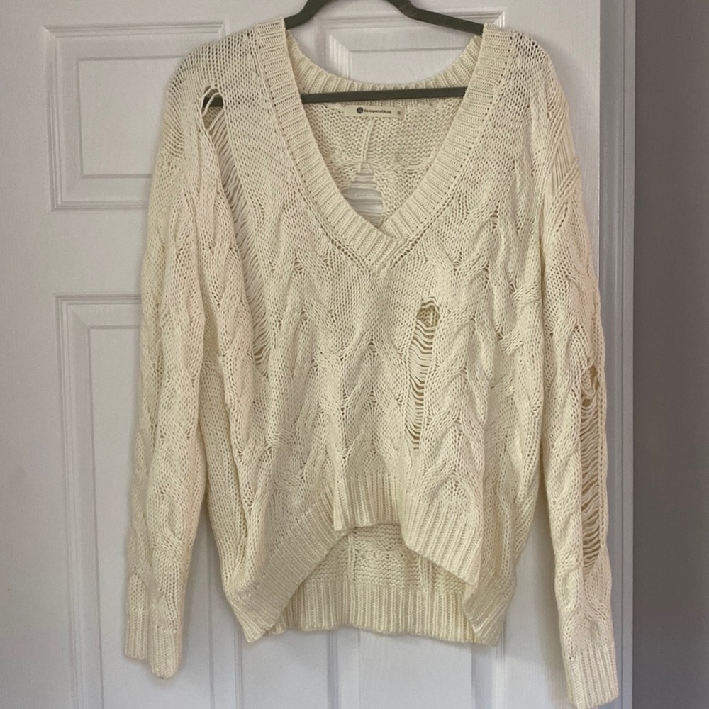 Distressed Sweater from The Impeccable Pig
